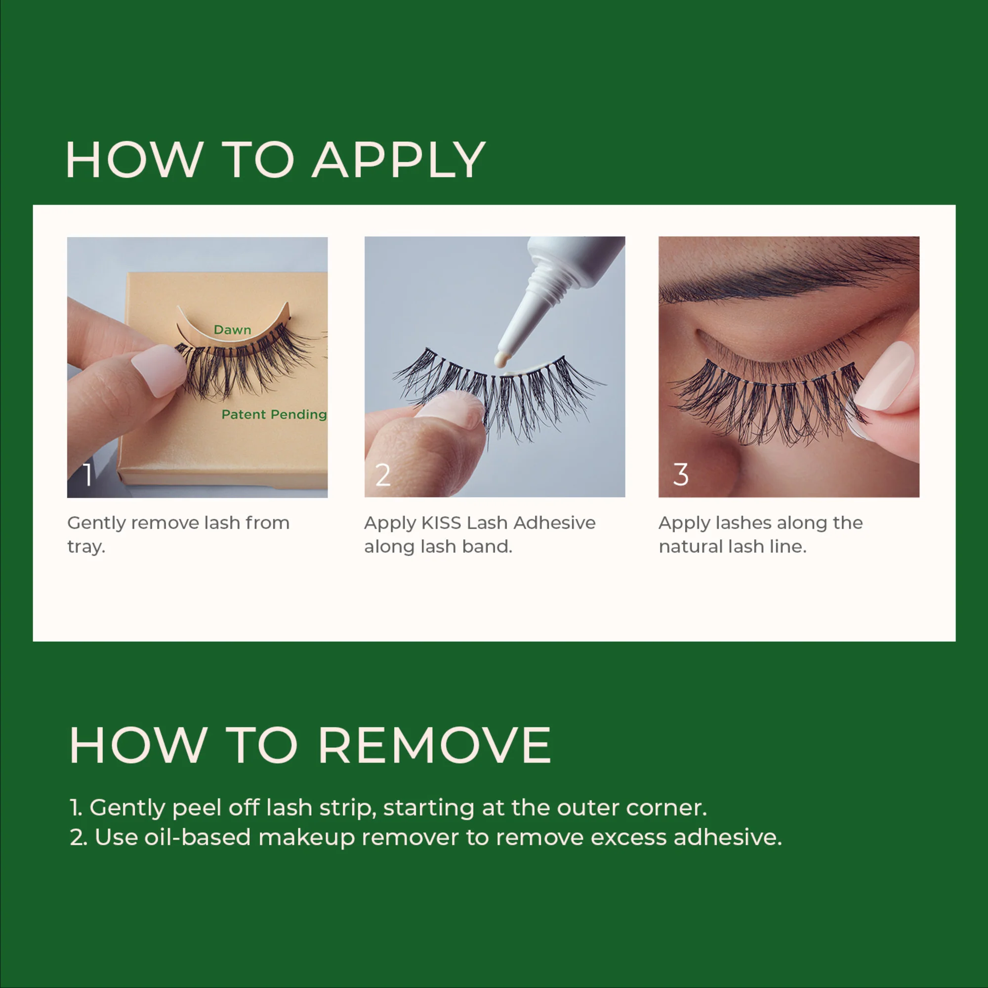 KISS Sister Nature False Eyelashes - Dawn - Image 5