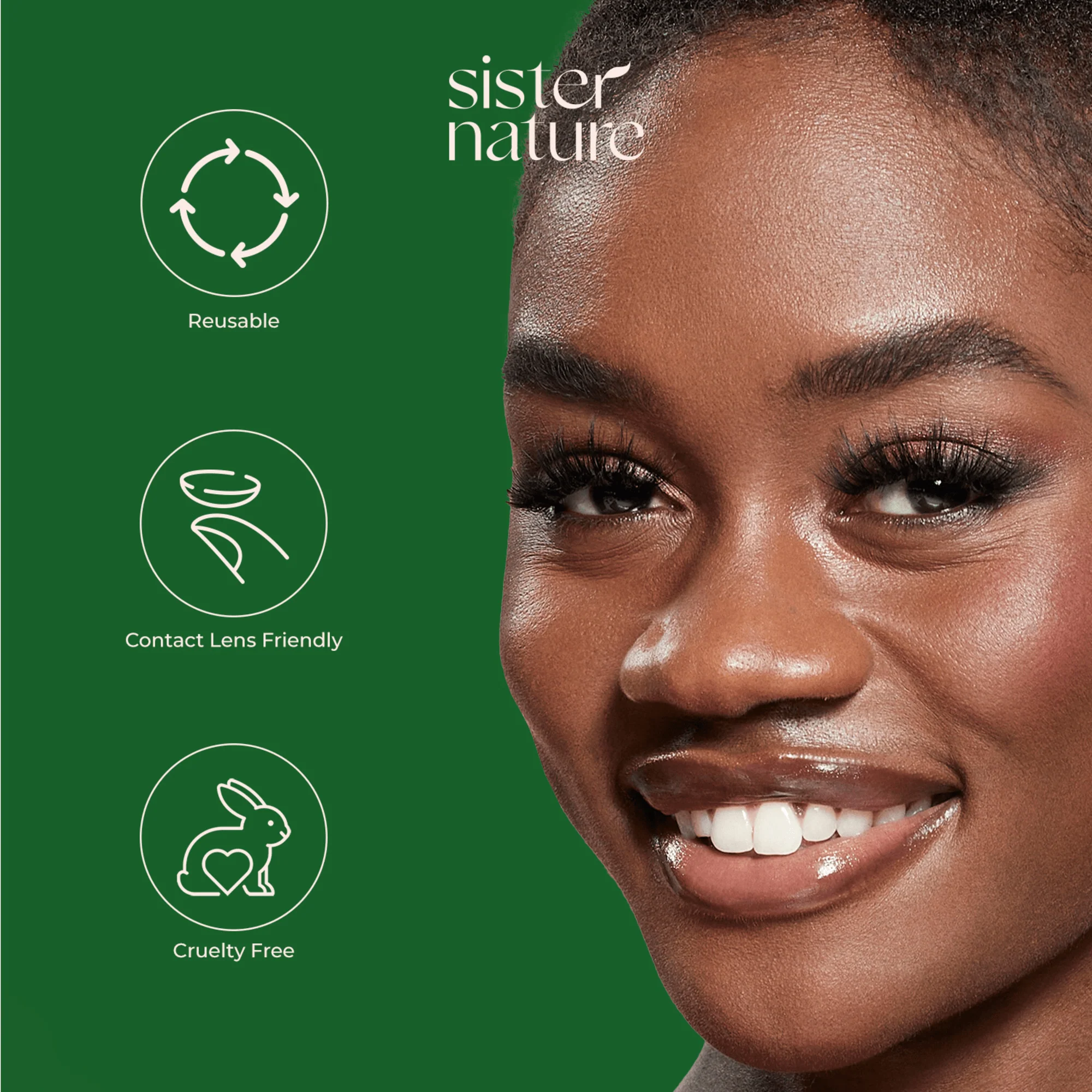 KISS Sister Nature Strip Lash Adhesive - Clear - Image 6