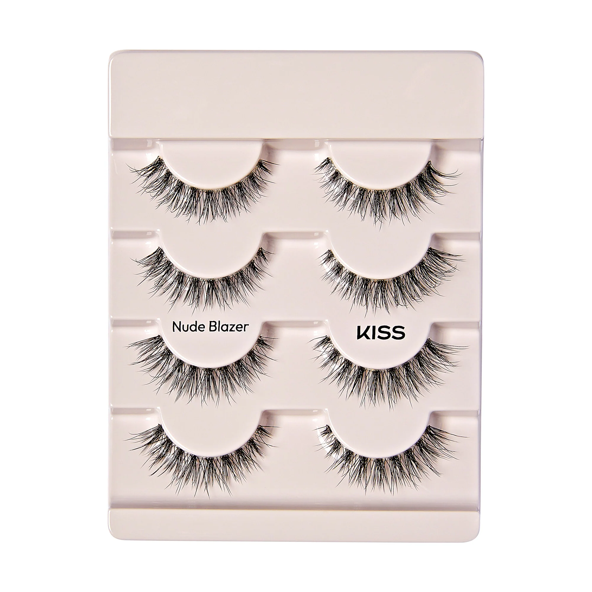 KISS The New Natural Lash 4-Pair Multipack - Nude Blazer - Image 3