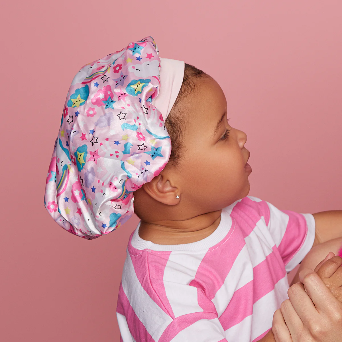 KISS Colors & Care Toddler Silky Satin Bonnet - Image 3