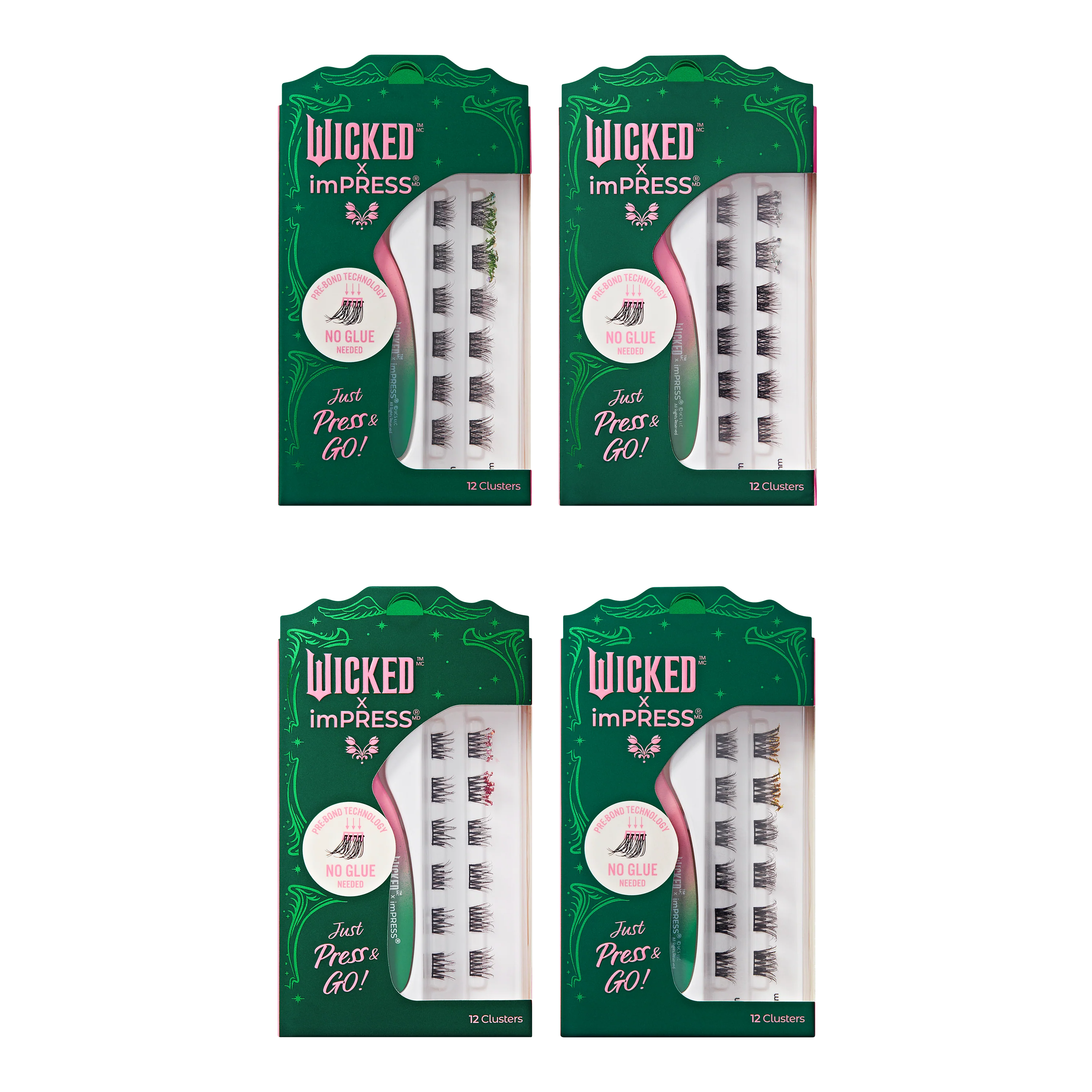 WICKED X imPRESS Falsies Bundle